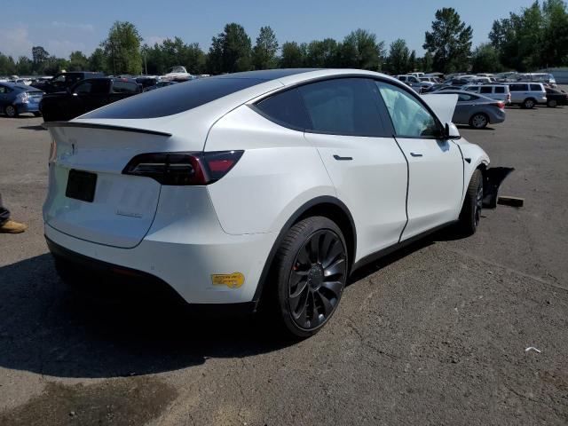 7SAYGDEF5NF397025 - 2022 TESLA MODEL Y Белый фото 4