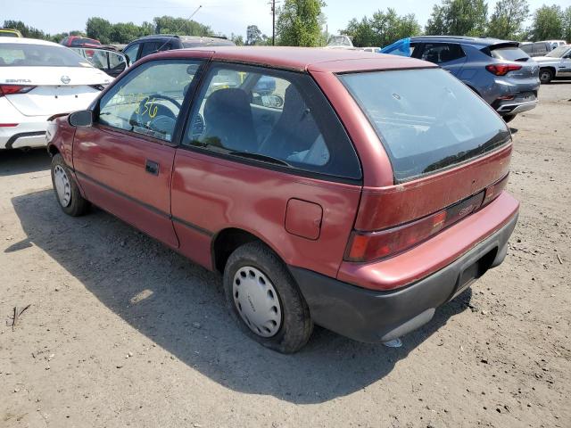 2C1MR2467P6764802 - 1993 GEO METRO  photo 3