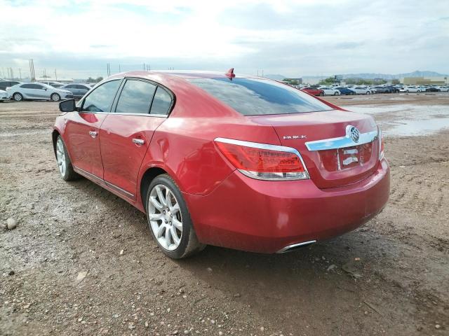 1G4GJ5E34CF286749 - 2012 BUICK LACROSSE T RED photo 3