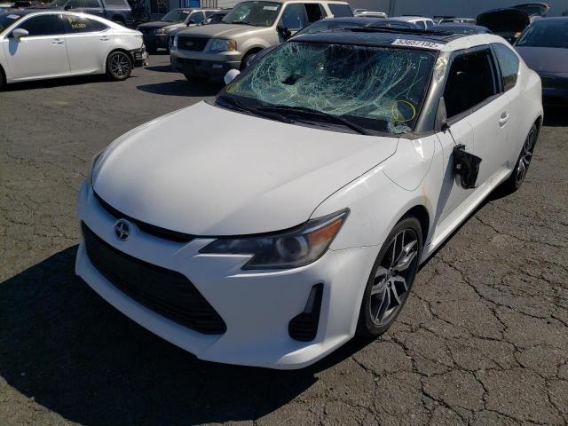 JTKJF5C7XE3085310 - 2014 TOYOTA SCION TC 白色 照片 2
