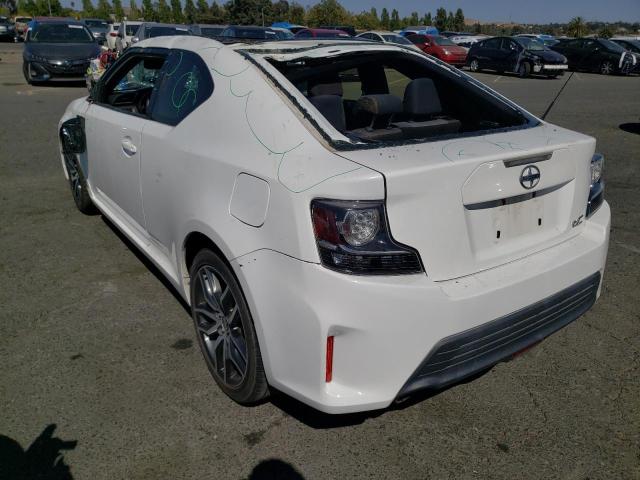 JTKJF5C7XE3085310 - 2014 TOYOTA SCION TC 白色 照片 3