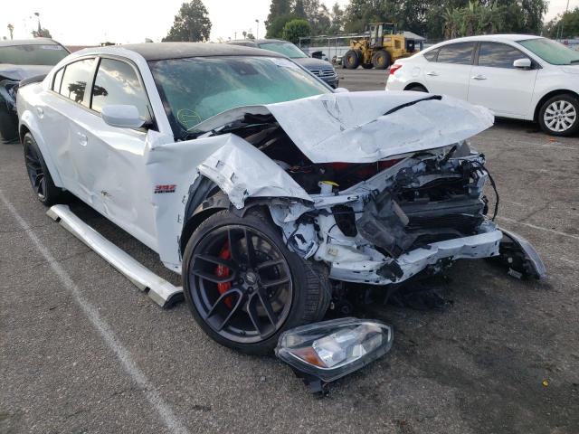 2C3CDXGJ1MH563427 - 2021 DODGE CHARGER SC WHITE photo 1