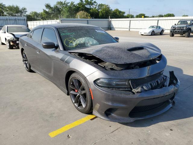 2C3CDXHGXKH592361 - 2019 DODGE CHARGER GT GRAY photo 1