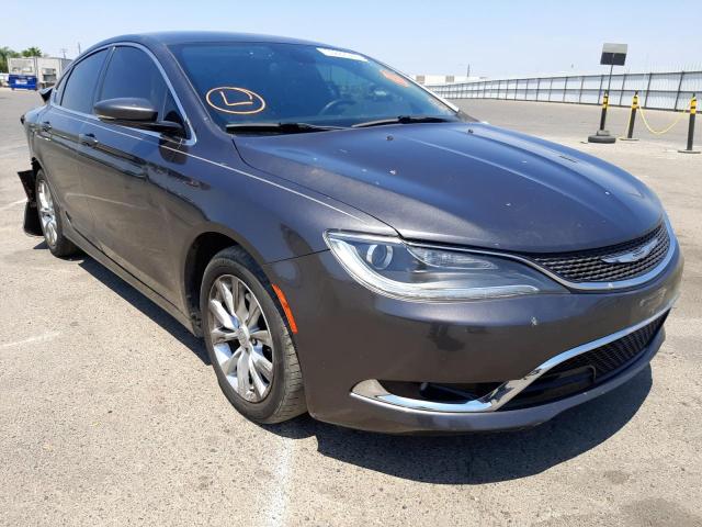 1C3CCCCB7FN629399 - 2015 CHRYSLER 200 C GRAY photo 1