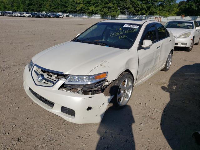 JH4CL96935C019144 - 2005 ACURA TSX WHITE photo 2