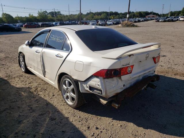 JH4CL96935C019144 - 2005 ACURA TSX WHITE photo 3