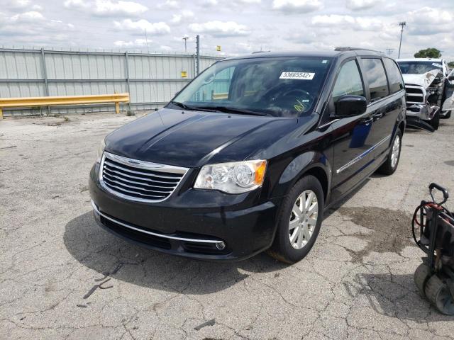 2C4RC1BG1DR759041 - 2013 CHRYSLER TOWN & COU BLACK photo 2