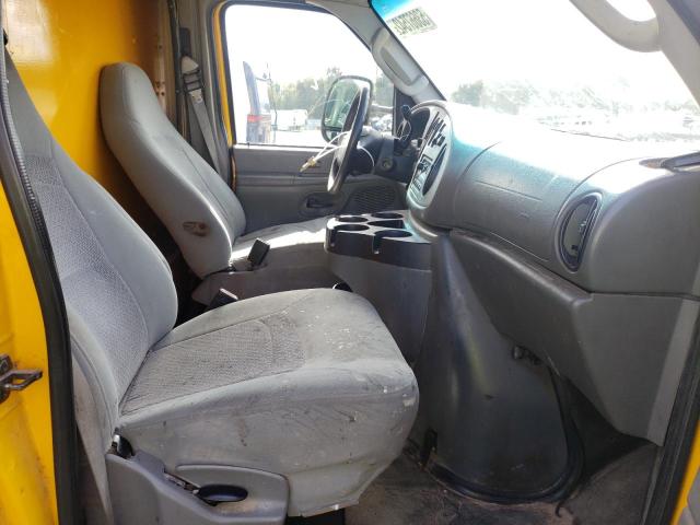 1FDSE35L56HB27007 - 2006 FORD ECONOLINE YELLOW photo 5