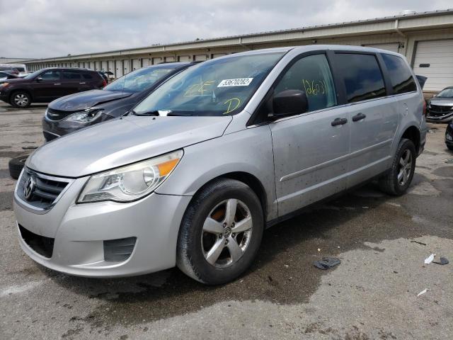 2V4RW4D13AR294684 - 2010 VOLKSWAGEN ROUTAN S ვერცხლისფერი ფოტო 2