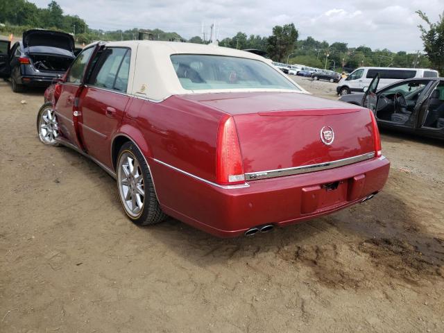 1G6KD5E67BU124076 - 2011 CADILLAC DTS LUXURY RED photo 3