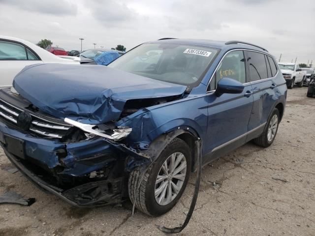 3VV3B7AX3JM087842 - 2018 VOLKSWAGEN TIGUAN SE BLUE photo 2