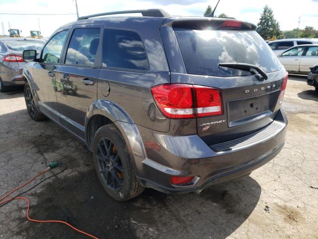 3C4PDDEG7JT278396 - 2018 DODGE JOURNEY GT GRAY photo 3