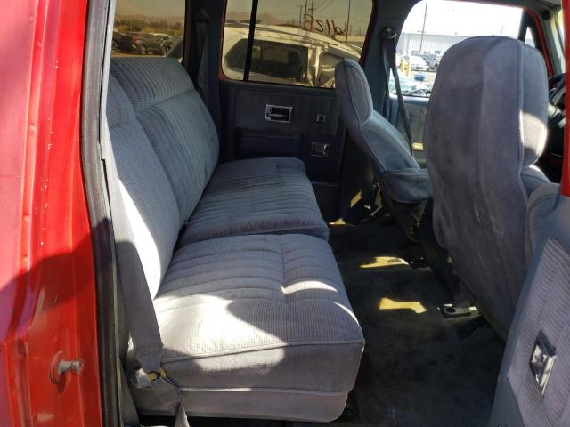 1GNGR26NXKF162695 - 1989 CHEVROLET SUBURBAN R RED photo 6