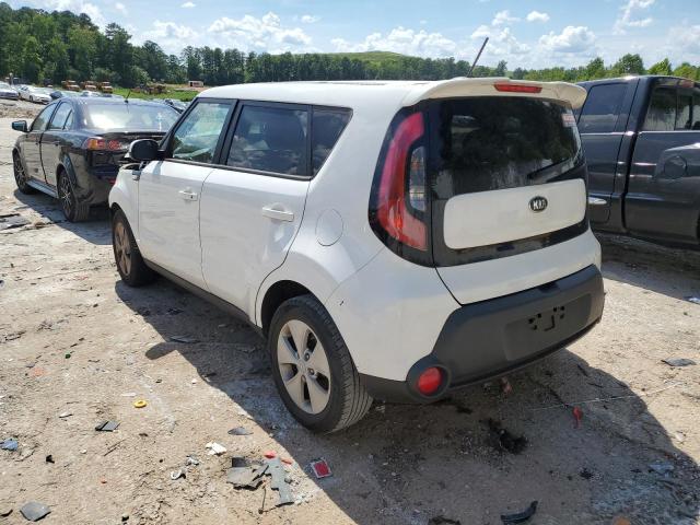 KNDJN2A2XE7067589 - 2014 KIA SOUL WHITE photo 3