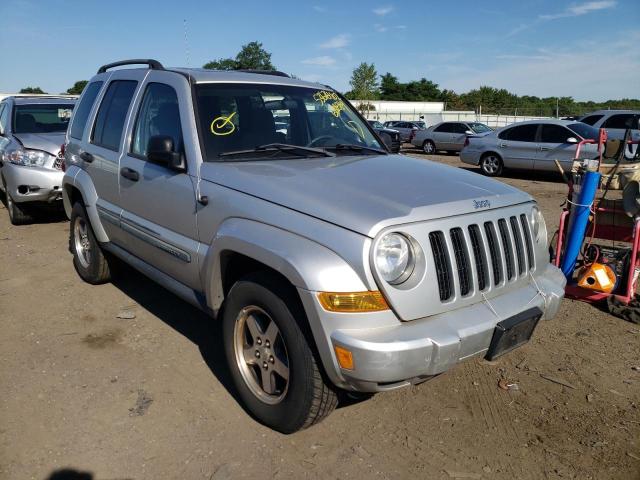 1J4GL38K95W688589 - 2005 JEEP LIBERTY SILVER photo 1