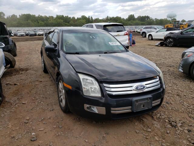 3FAHP08Z59R205608 - 2008 FORD FUSION BLACK photo 1