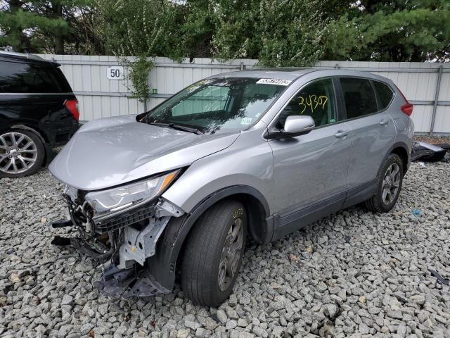 2HKRW2H51JH672106 - 2018 HONDA CR-V EX SILVER photo 2