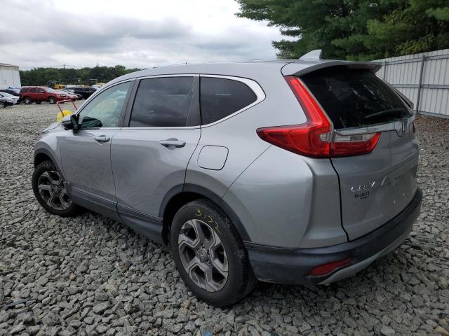 2HKRW2H51JH672106 - 2018 HONDA CR-V EX SILVER photo 3