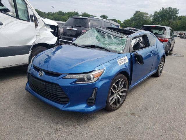 JTKJF5C75FJ005554 - 2015 TOYOTA SCION TC ლურჯი ფოტო 2
