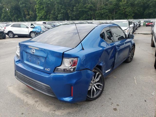 JTKJF5C75FJ005554 - 2015 TOYOTA SCION TC ლურჯი ფოტო 4