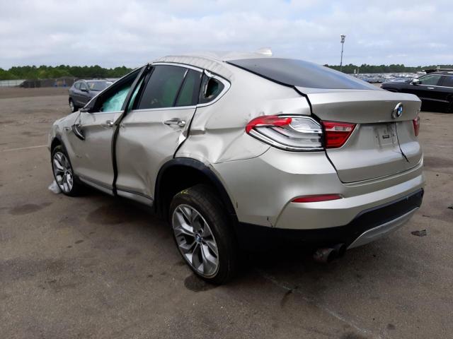 5UXXW3C58H0T78213 - 2017 BMW X4 XDRIVE2 SILVER photo 3