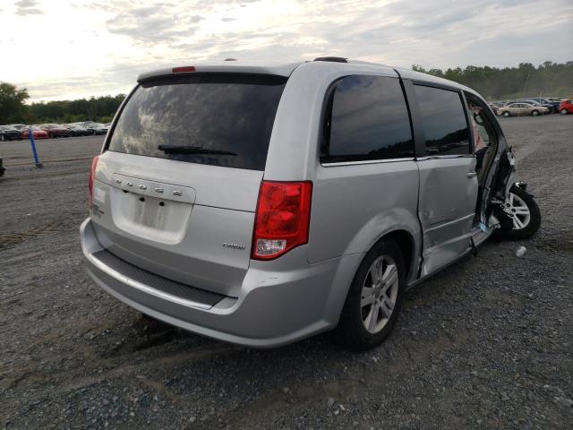 2C4RDGDG4CR243543 - 2012 DODGE GRAND CARA GRAY photo 4