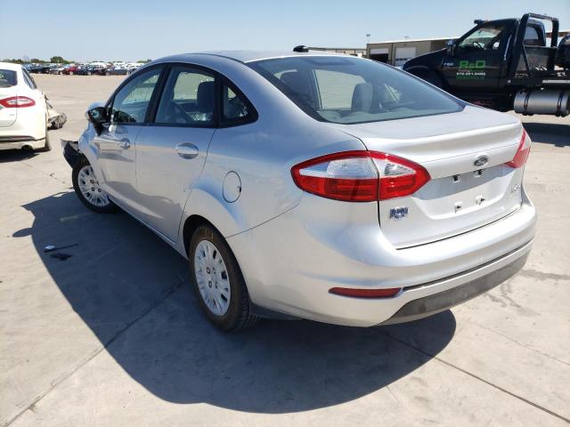 3FADP4AJ7KM147479 - 2019 FORD FIESTA S SILVER photo 3