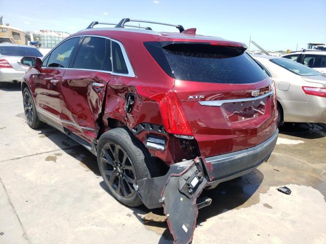 1GYKNBRS8HZ243051 - 2017 CADILLAC XT5 LUXURY BURGUNDY photo 3