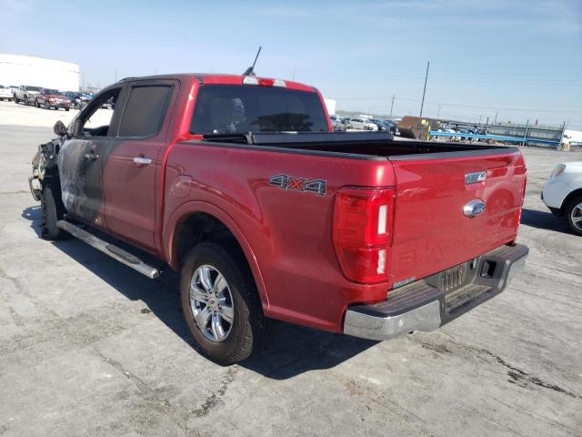 1FTER4FH7LLA79797 - 2020 FORD RANGER XL RED photo 3