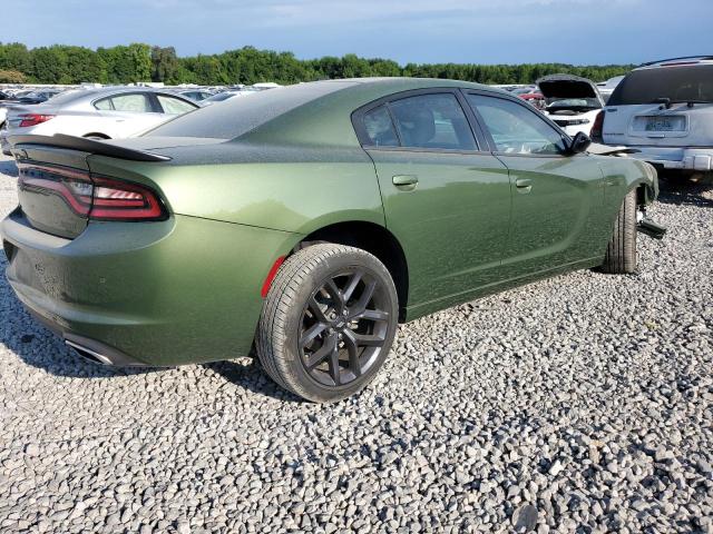 2C3CDXBG9MH674870 - 2021 DODGE CHARGER SX GREEN photo 4