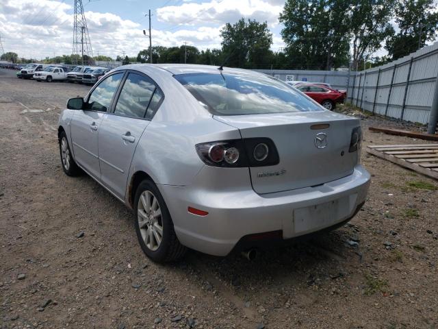 JM1BK32F781870937 - 2008 MAZDA 3 I SILVER photo 3