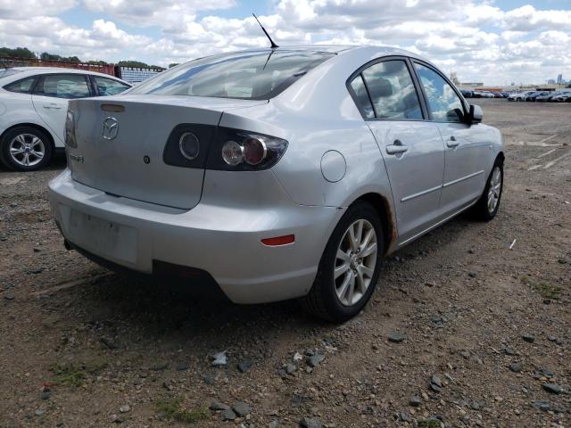 JM1BK32F781870937 - 2008 MAZDA 3 I SILVER photo 4