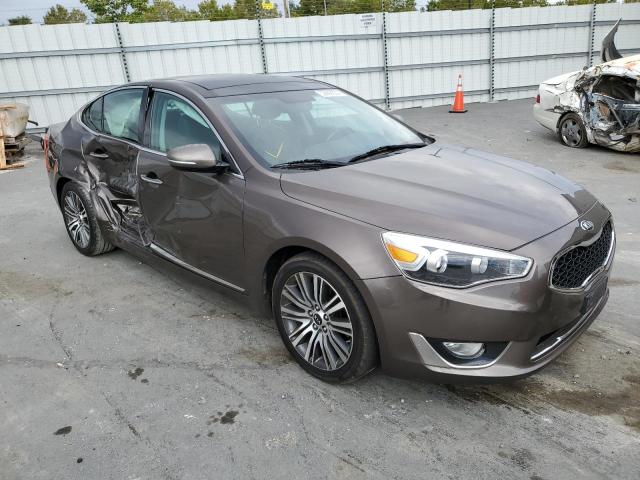 KNALN4D7XE5124510 - 2014 KIA CADENZA PR GRAY photo 1