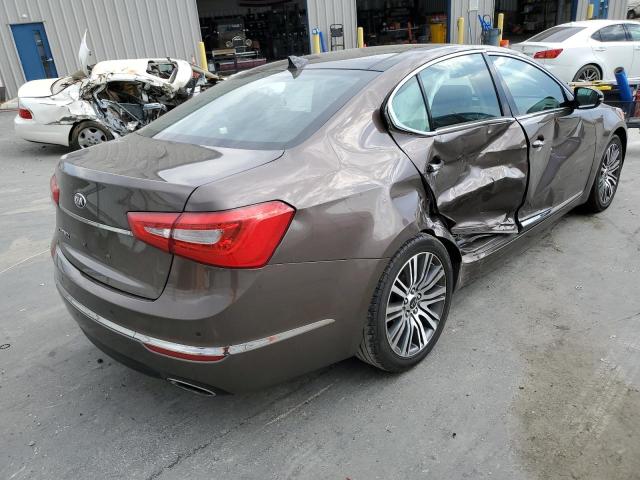 KNALN4D7XE5124510 - 2014 KIA CADENZA PR GRAY photo 4