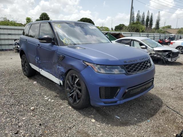 SALWR2RV4KA826172 - 2019 LAND ROVER RANGE ROVE BLUE photo 1