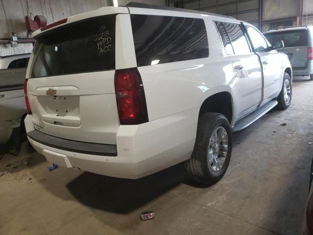 1GNSKHKC3KR369854 - 2019 CHEVROLET SUBURBAN K WHITE photo 4