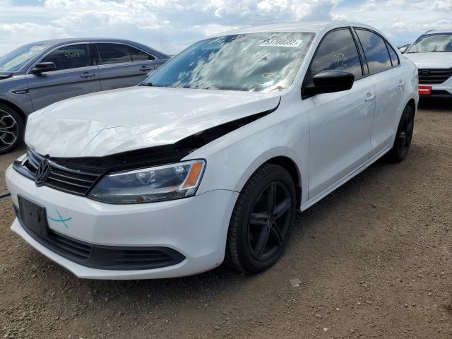 3VW2K7AJ3DM265305 - 2013 VOLKSWAGEN JETTA BASE Սպիտակ լուսանկար 2