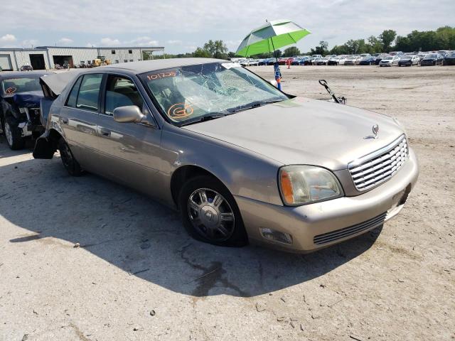 1G6KD54Y93U101225 - 2003 CADILLAC DEVILLE BEIGE photo 1