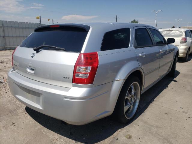 2D4FV47V27H622404 - 2007 DODGE MAGNUM GRAY photo 4