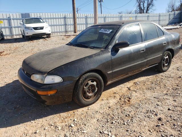 1Y1SK5266TZ013610 - 1996 GEO PRIZM BASE BLACK photo 2