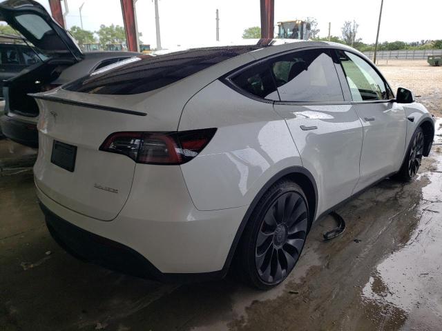 7SAYGDEF0NF457518 - 2022 TESLA MODEL Y أبيض صورة 4
