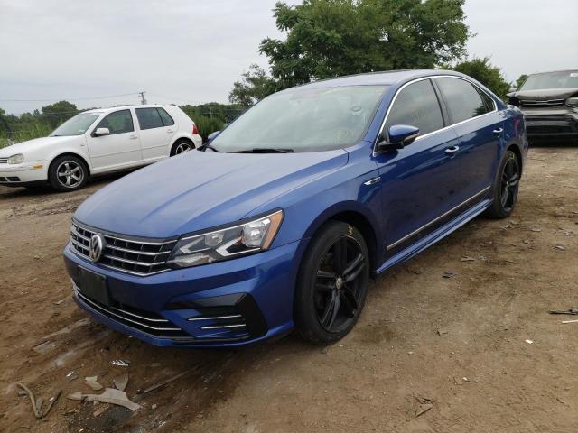 1VWDT7A30HC060877 - 2017 VOLKSWAGEN PASSAT R-L BLUE photo 2