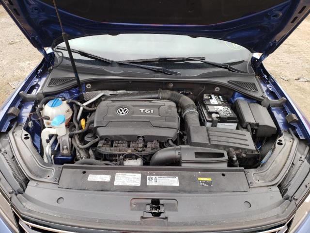 1VWDT7A30HC060877 - 2017 VOLKSWAGEN PASSAT R-L BLUE photo 7