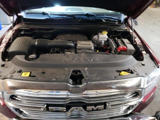 1C6SRFJT0KN636876 - 2019 RAM 1500 LARAM BURGUNDY photo 7