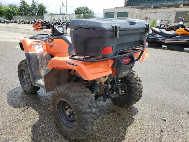 1HFTE4702F4000195 - 2015 HONDA TRX420 FA ORANGE photo 3