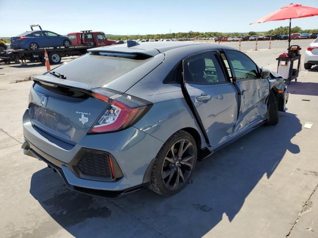 SHHFK7H49KU207087 - 2019 HONDA CIVIC SPOR BLUE photo 4