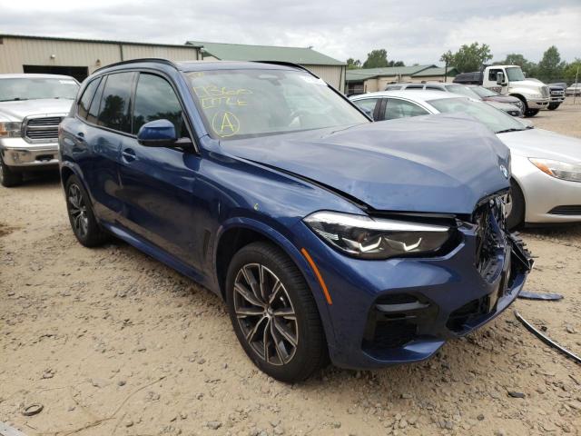 5UXCR6C01N9K96486 - 2022 BMW X5 XDRIVE4 BLUE photo 1