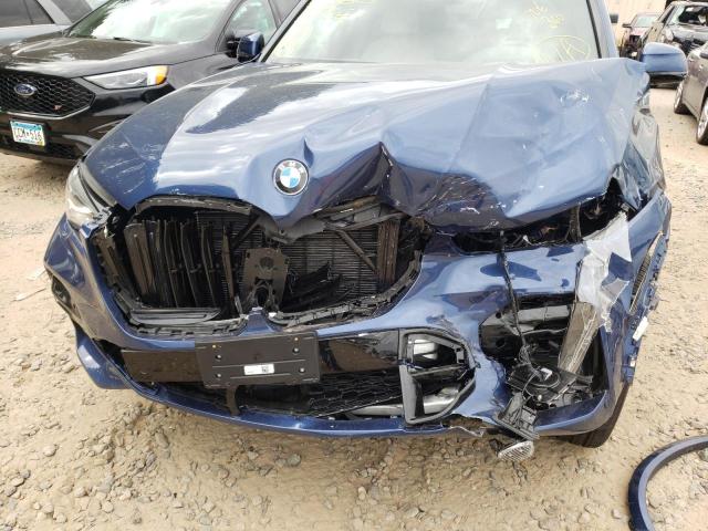 5UXCR6C01N9K96486 - 2022 BMW X5 XDRIVE4 BLUE photo 9