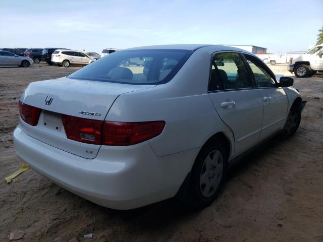 1HGCM56435A096718 - 2005 HONDA ACCORD LX WHITE photo 4