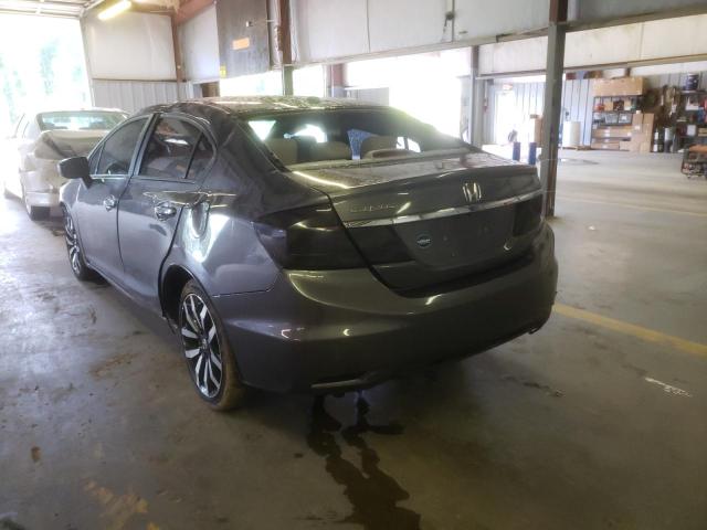 19XFB2F98EE068700 - 2014 HONDA CIVIC EXL 灰色 照片 3